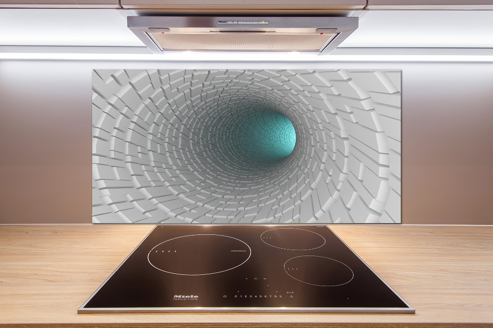 Panel między meble w kuchni Tunel 3D