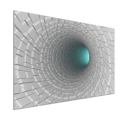 Panel między meble w kuchni Tunel 3D