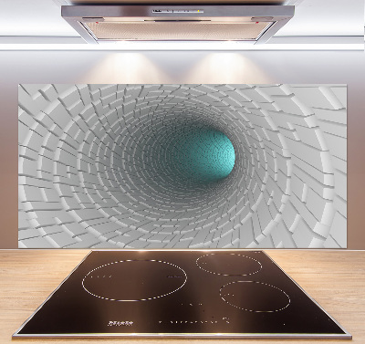 Panel między meble w kuchni Tunel 3D