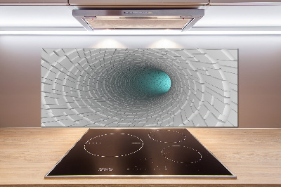 Panel między meble w kuchni Tunel 3D