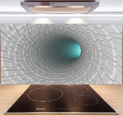 Panel między meble w kuchni Tunel 3D