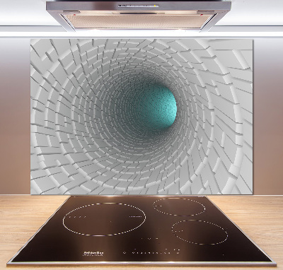 Panel między meble w kuchni Tunel 3D