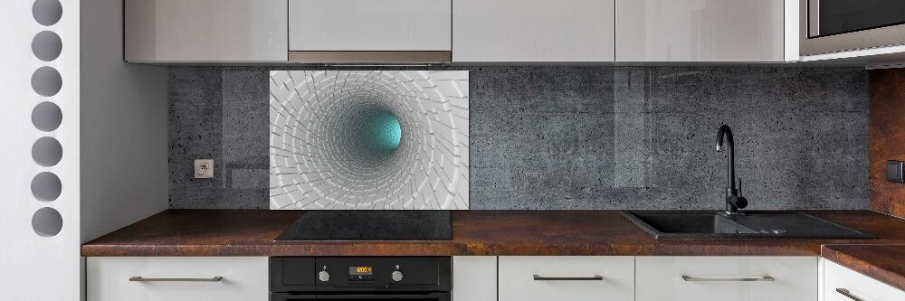 Panel między meble w kuchni Tunel 3D