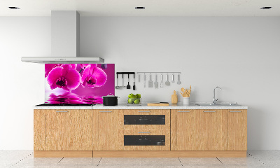 Panel między meble w kuchni Orchidea