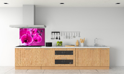Panel między meble w kuchni Orchidea