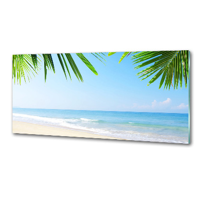 Panel do kuchni Tropikalna plaża