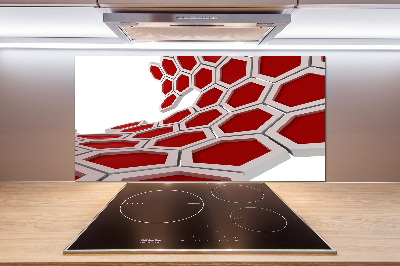 Panel do kuchni Abstrakcja 3D