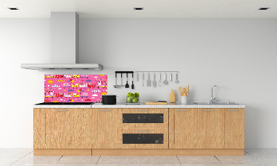 Panel lacobel Zwierzęta w pociągu