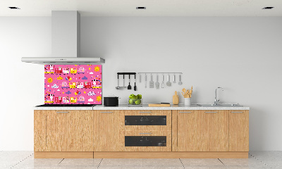 Panel lacobel Zwierzęta w pociągu