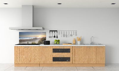 Panel lacobel Zachód słońca i wydmy