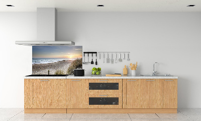 Panel lacobel Zachód słońca i wydmy