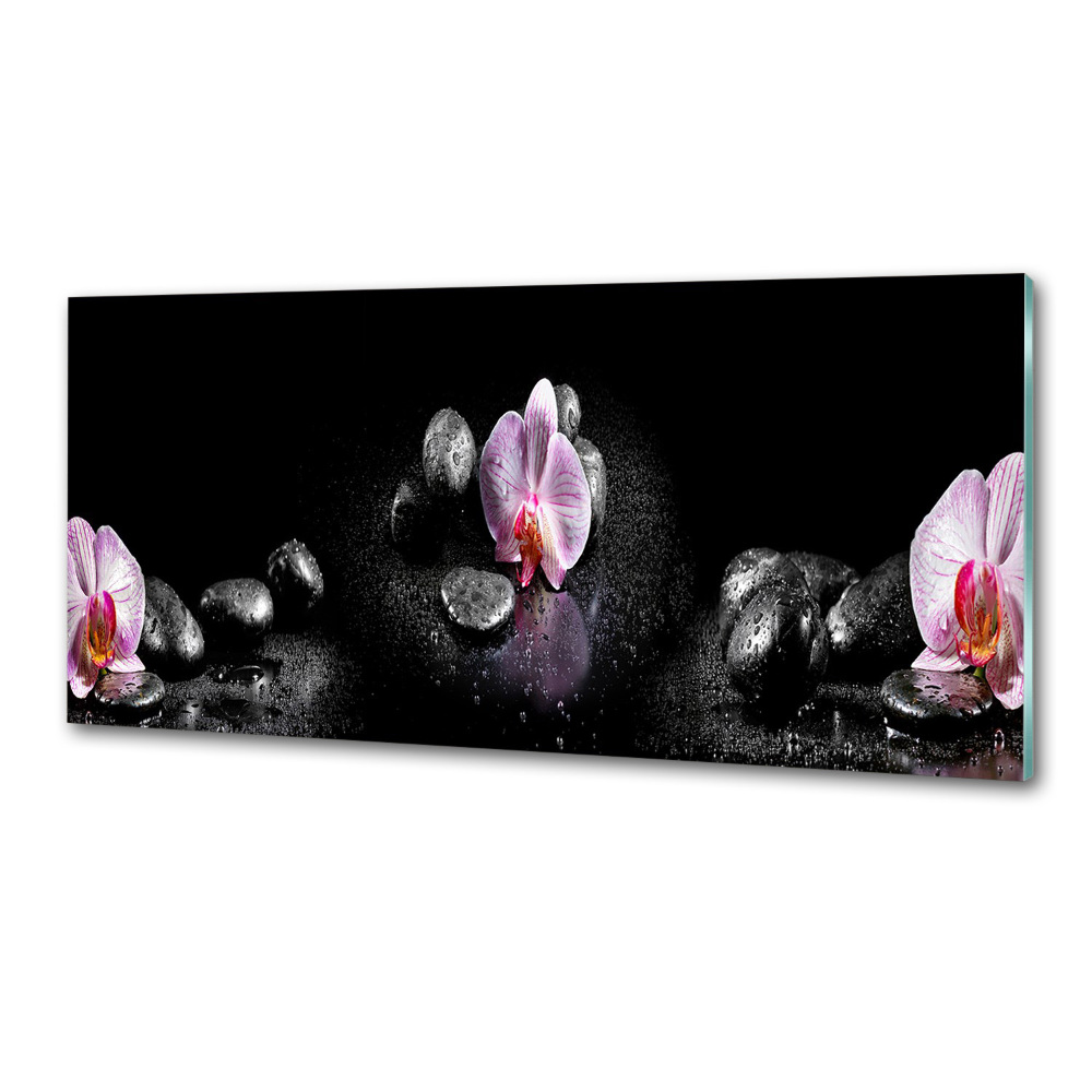 Panel między meble w kuchni Orchidea