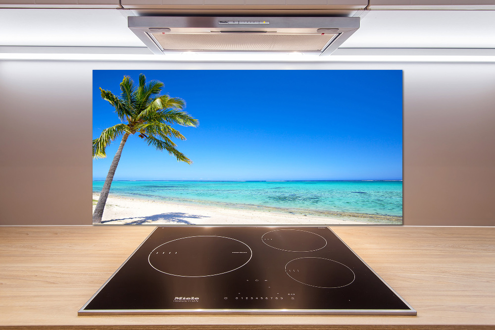 Panel do kuchni Tropikalna plaża