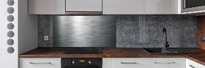 Panel dekor szkło Metalowe tło