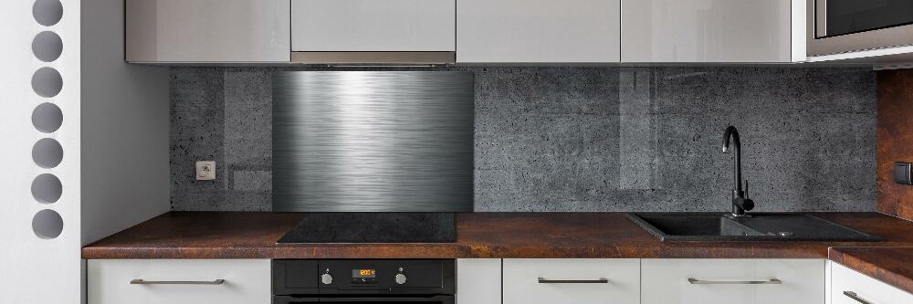 Panel dekor szkło Metalowe tło
