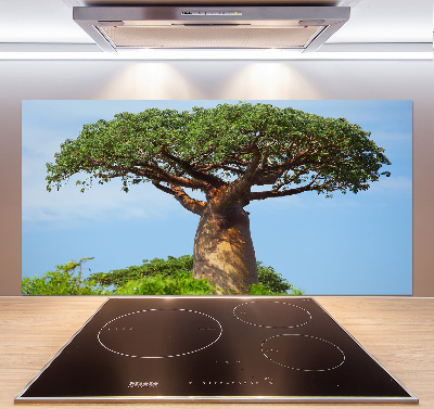 Panel szklany do kuchni Baobab