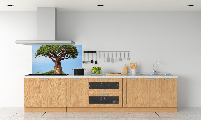 Panel szklany do kuchni Baobab
