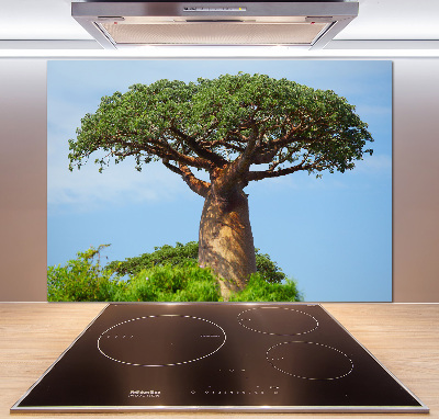 Panel szklany do kuchni Baobab