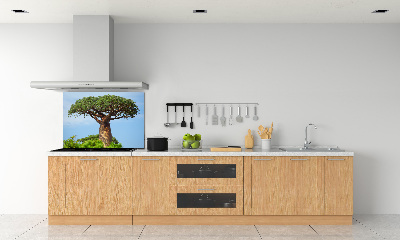 Panel szklany do kuchni Baobab