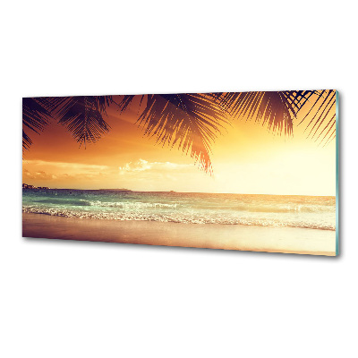 Panel do kuchni Tropikalna plaża