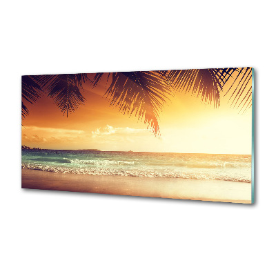 Panel do kuchni Tropikalna plaża