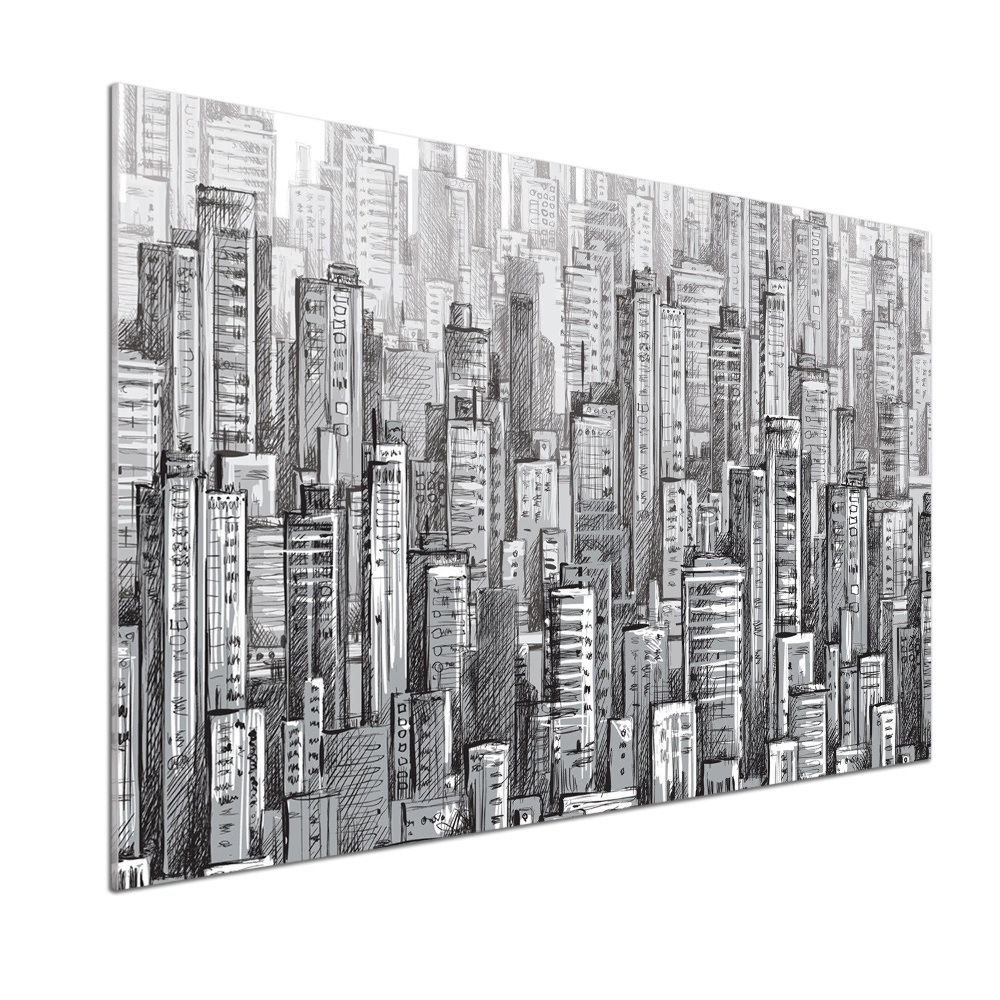 Panel do kuchni Drapacze chmur