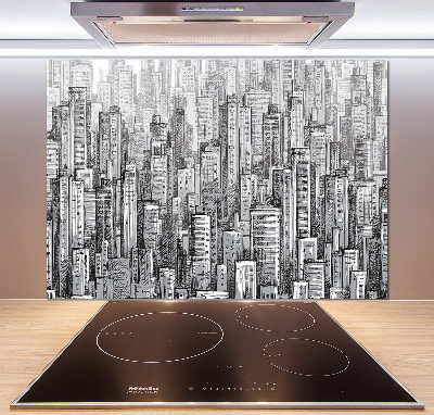 Panel do kuchni Drapacze chmur