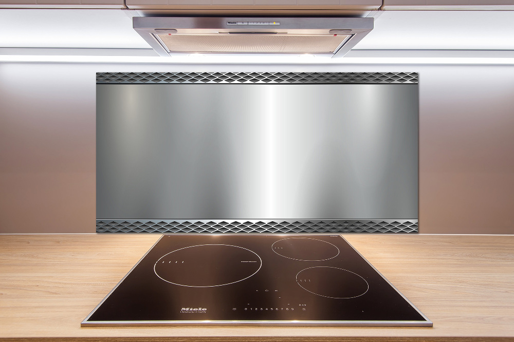 Panel dekor szkło Metalowe tło