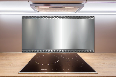 Panel dekor szkło Metalowe tło