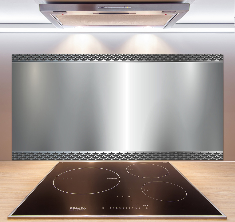 Panel dekor szkło Metalowe tło