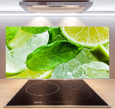 Panel do kuchni Limonka z lodem