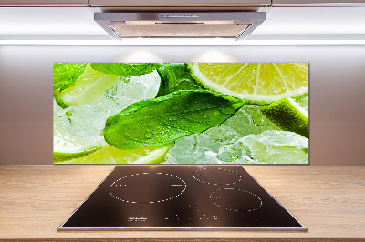 Panel do kuchni Limonka z lodem