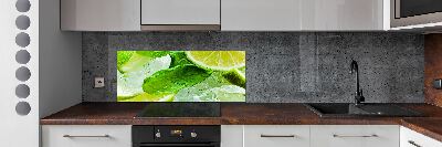 Panel do kuchni Limonka z lodem