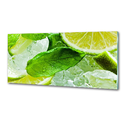 Panel do kuchni Limonka z lodem