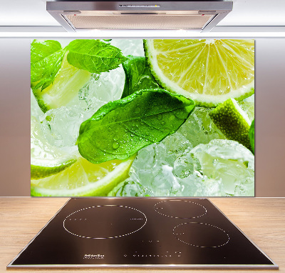 Panel do kuchni Limonka z lodem