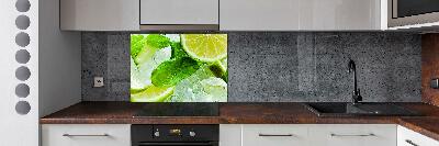 Panel do kuchni Limonka z lodem