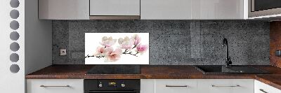Panel między meble w kuchni Magnolia
