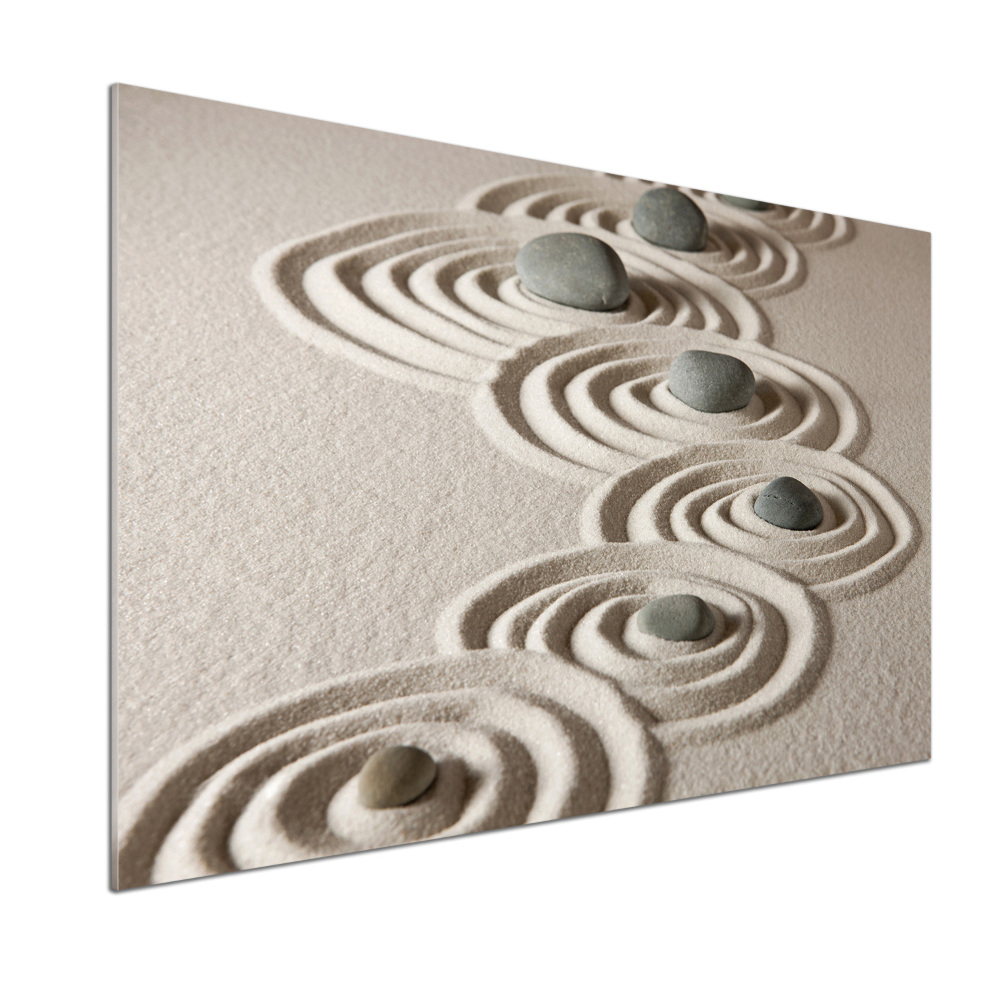 Panel lacobel Kamienie zen piasek