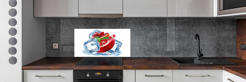 Panel do kuchni Granat z lodem