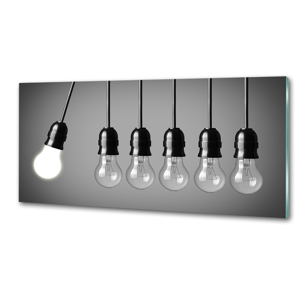 Panel do kuchni Sześć żarówek