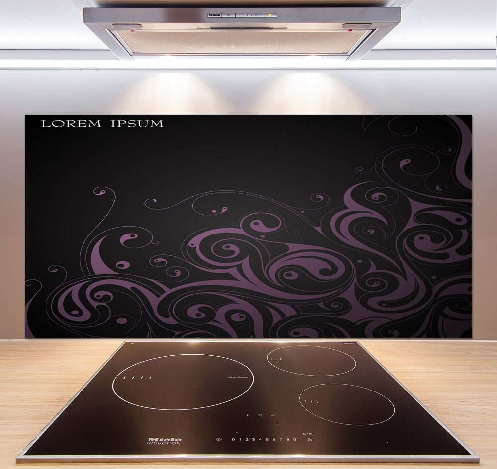 Panel między meble w kuchni Ornamenty