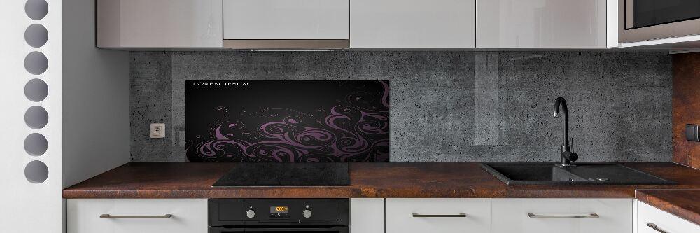 Panel między meble w kuchni Ornamenty