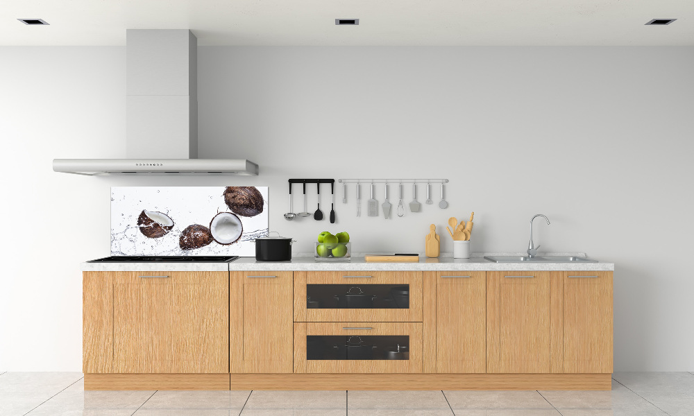 Panel dekor szkło Kokos z wodą