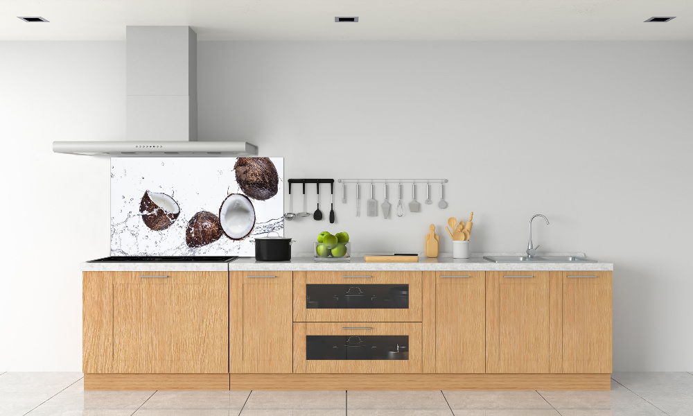 Panel dekor szkło Kokos z wodą