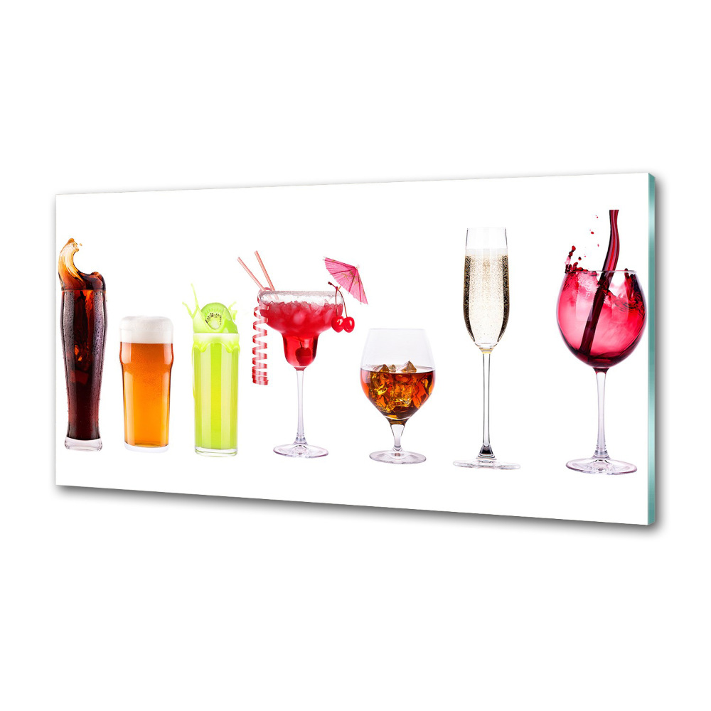 Panel do kuchni Zestaw drinków