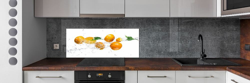 Panel do kuchni Pomarańcze i woda