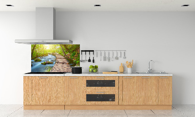 Panel do kuchni Ścieżka w lesie