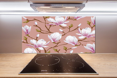 Panel między meble w kuchni Magnolia