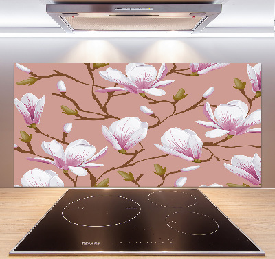 Panel między meble w kuchni Magnolia