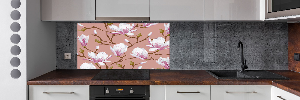 Panel między meble w kuchni Magnolia